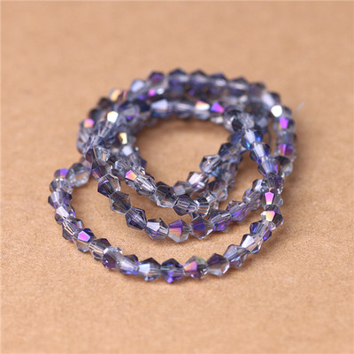 2 3 4 5 6 8 10MM австрийски кристал Bicone Фасетирани стъклени свободни мъниста Направи си сам Изработка на бижута Аксесоари Продажба на едро на едро