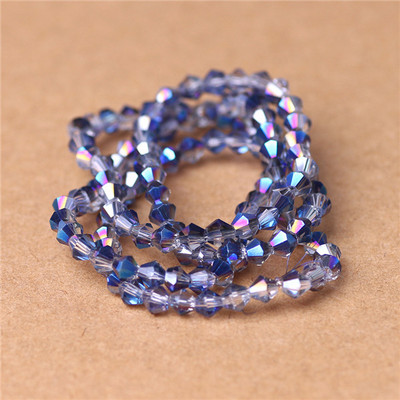 2 3 4 5 6 8 10MM австрийски кристал Bicone Фасетирани стъклени свободни мъниста Направи си сам Изработка на бижута Аксесоари Продажба на едро на едро