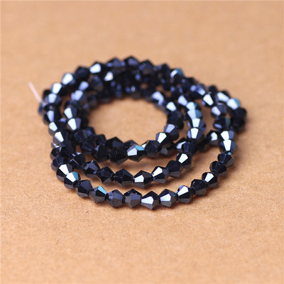 2 3 4 5 6 8 10MM австрийски кристал Bicone Фасетирани стъклени свободни мъниста Направи си сам Изработка на бижута Аксесоари Продажба на едро на едро