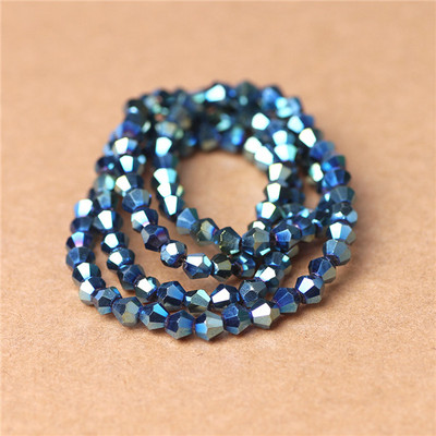 2 3 4 5 6 8 10MM австрийски кристал Bicone Фасетирани стъклени свободни мъниста Направи си сам Изработка на бижута Аксесоари Продажба на едро на едро