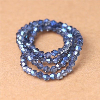 2 3 4 5 6 8 10MM австрийски кристал Bicone Фасетирани стъклени свободни мъниста Направи си сам Изработка на бижута Аксесоари Продажба на едро на едро