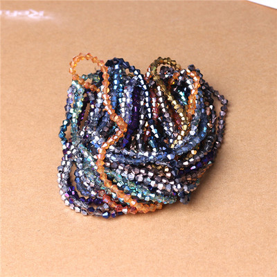 2 3 4 5 6 8 10MM австрийски кристал Bicone Фасетирани стъклени свободни мъниста Направи си сам Изработка на бижута Аксесоари Продажба на едро на едро