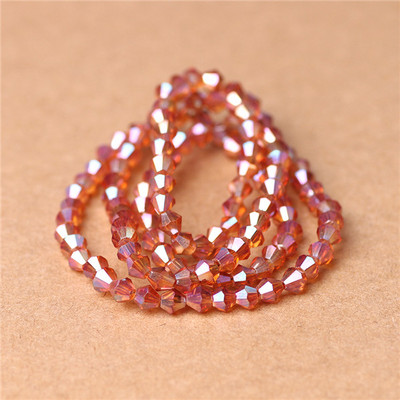 2 3 4 5 6 8 10MM австрийски кристал Bicone Фасетирани стъклени свободни мъниста Направи си сам Изработка на бижута Аксесоари Продажба на едро на едро