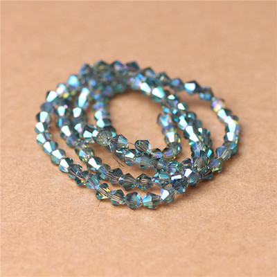 2 3 4 5 6 8 10MM австрийски кристал Bicone Фасетирани стъклени свободни мъниста Направи си сам Изработка на бижута Аксесоари Продажба на едро на едро