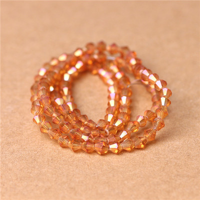 2 3 4 5 6 8 10MM австрийски кристал Bicone Фасетирани стъклени свободни мъниста Направи си сам Изработка на бижута Аксесоари Продажба на едро на едро