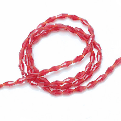 Hosszú Bicone gyöngyök 3x6/4x8/6x12MM Miyuki Bead Glass AB filcgolyók Gyártók kristályokat árulnak barkácsoláshoz karkötő nyaklánchoz