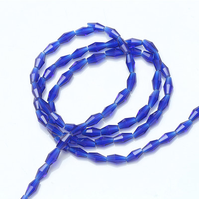 Hosszú Bicone gyöngyök 3x6/4x8/6x12MM Miyuki Bead Glass AB filcgolyók Gyártók kristályokat árulnak barkácsoláshoz karkötő nyaklánchoz