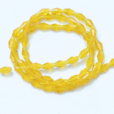 Hosszú Bicone gyöngyök 3x6/4x8/6x12MM Miyuki Bead Glass AB filcgolyók Gyártók kristályokat árulnak barkácsoláshoz karkötő nyaklánchoz