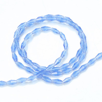 Hosszú Bicone gyöngyök 3x6/4x8/6x12MM Miyuki Bead Glass AB filcgolyók Gyártók kristályokat árulnak barkácsoláshoz karkötő nyaklánchoz