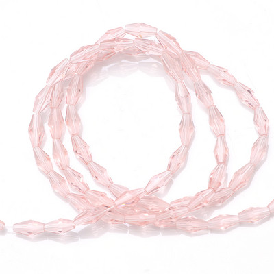 Hosszú Bicone gyöngyök 3x6/4x8/6x12MM Miyuki Bead Glass AB filcgolyók Gyártók kristályokat árulnak barkácsoláshoz karkötő nyaklánchoz