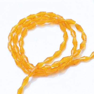 Hosszú Bicone gyöngyök 3x6/4x8/6x12MM Miyuki Bead Glass AB filcgolyók Gyártók kristályokat árulnak barkácsoláshoz karkötő nyaklánchoz