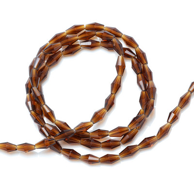 Hosszú Bicone gyöngyök 3x6/4x8/6x12MM Miyuki Bead Glass AB filcgolyók Gyártók kristályokat árulnak barkácsoláshoz karkötő nyaklánchoz
