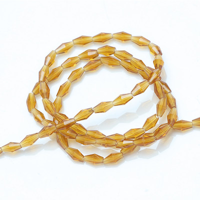Hosszú Bicone gyöngyök 3x6/4x8/6x12MM Miyuki Bead Glass AB filcgolyók Gyártók kristályokat árulnak barkácsoláshoz karkötő nyaklánchoz