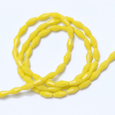 Hosszú Bicone gyöngyök 3x6/4x8/6x12MM Miyuki Bead Glass AB filcgolyók Gyártók kristályokat árulnak barkácsoláshoz karkötő nyaklánchoz