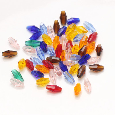 Hosszú Bicone gyöngyök 3x6/4x8/6x12MM Miyuki Bead Glass AB filcgolyók Gyártók kristályokat árulnak barkácsoláshoz karkötő nyaklánchoz