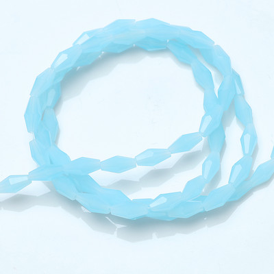 Hosszú Bicone gyöngyök 3x6/4x8/6x12MM Miyuki Bead Glass AB filcgolyók Gyártók kristályokat árulnak barkácsoláshoz karkötő nyaklánchoz