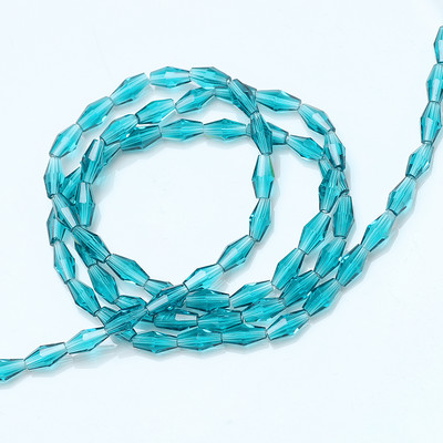 Hosszú Bicone gyöngyök 3x6/4x8/6x12MM Miyuki Bead Glass AB filcgolyók Gyártók kristályokat árulnak barkácsoláshoz karkötő nyaklánchoz