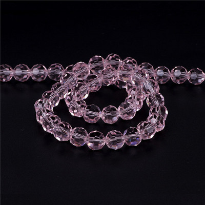 6/8/10 χιλιοστά Τσέχικα γυάλινα μαύρα χάντρες για κοσμήματα κατασκευής βραχιόλι Diy κολιέ Στρογγυλό Loose Spacer Crystal Faceted Beads Χονδρική