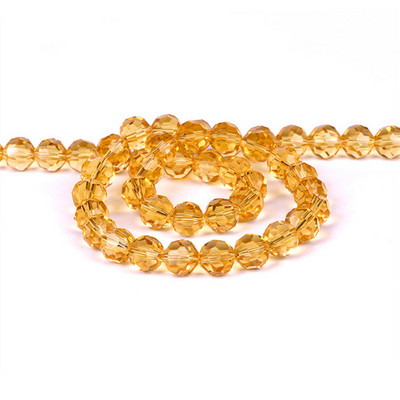 6/8/10 χιλιοστά Τσέχικα γυάλινα μαύρα χάντρες για κοσμήματα κατασκευής βραχιόλι Diy κολιέ Στρογγυλό Loose Spacer Crystal Faceted Beads Χονδρική