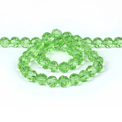 6/8/10 χιλιοστά Τσέχικα γυάλινα μαύρα χάντρες για κοσμήματα κατασκευής βραχιόλι Diy κολιέ Στρογγυλό Loose Spacer Crystal Faceted Beads Χονδρική