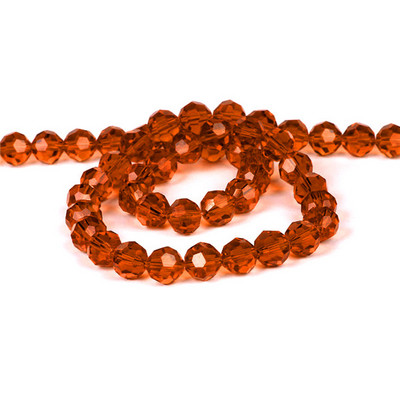 6/8/10 χιλιοστά Τσέχικα γυάλινα μαύρα χάντρες για κοσμήματα κατασκευής βραχιόλι Diy κολιέ Στρογγυλό Loose Spacer Crystal Faceted Beads Χονδρική