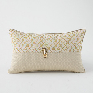 DUNXDECO Jastuk u boji zobi Retro Geometric Jacquard Navlaka za jastuk Jastučnica Art House Ivory Kućna Sofa Stolica Coussin