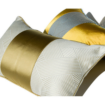 Κάλυμμα μαξιλαριού DUNXDECO Διακοσμητική θήκη μαξιλαριού μέσης Μοντέρνα πολυτελής Κομψή καλλιτεχνική κλασική καρέκλα καναπέ Coussin Shame Διακόσμηση