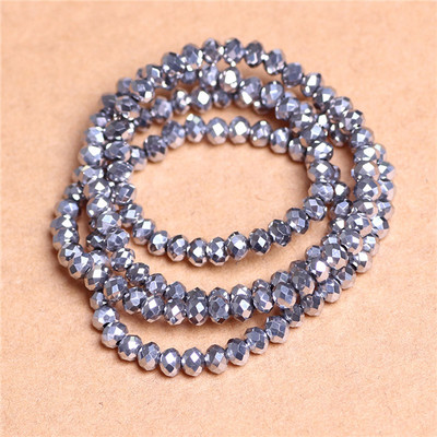 2 3 4 6 8 10 12 mm češke rondelle fasetirane staklene perle od kristala za izradu nakita Veleprodaja pribora za ručni rad DIY