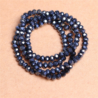 2 3 4 6 8 10 12 mm češke rondelle fasetirane staklene perle od kristala za izradu nakita Veleprodaja pribora za ručni rad DIY