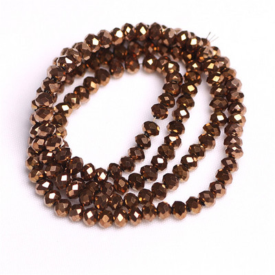 2 3 4 6 8 10 12 mm češke rondelle fasetirane staklene perle od kristala za izradu nakita Veleprodaja pribora za ručni rad DIY