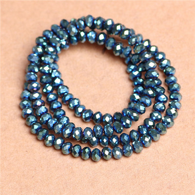 2 3 4 6 8 10 12 mm češke rondelle fasetirane staklene perle od kristala za izradu nakita Veleprodaja pribora za ručni rad DIY