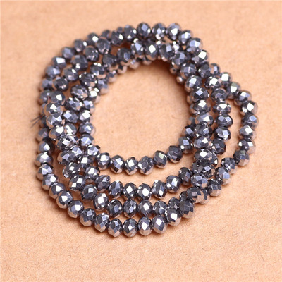 2 3 4 6 8 10 12 mm češke rondelle fasetirane staklene perle od kristala za izradu nakita Veleprodaja pribora za ručni rad DIY