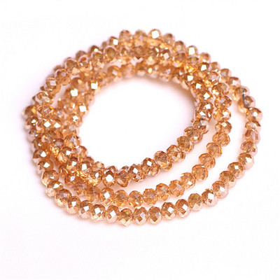 2 3 4 6 8 10 12 mm češke rondelle fasetirane staklene perle od kristala za izradu nakita Veleprodaja pribora za ručni rad DIY