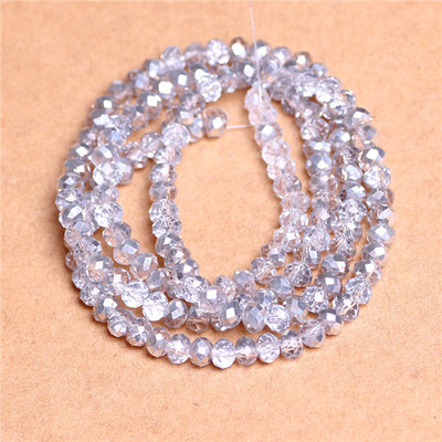 2 3 4 6 8 10 12 mm češke rondelle fasetirane staklene perle od kristala za izradu nakita Veleprodaja pribora za ručni rad DIY