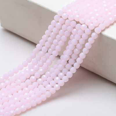 Στρογγυλές χάντρες 2/3/4 χιλιοστά 32 πλευρικής μπάλας ποδοσφαίρου κρυστάλλινα γυαλιά Spacer Loose Beading για DIY Αξεσουάρ κεντημάτων κοσμημάτων