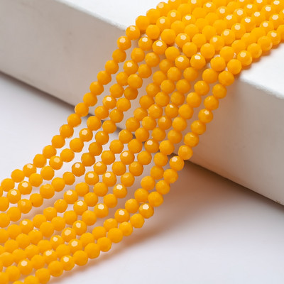 Στρογγυλές χάντρες 2/3/4 χιλιοστά 32 πλευρικής μπάλας ποδοσφαίρου κρυστάλλινα γυαλιά Spacer Loose Beading για DIY Αξεσουάρ κεντημάτων κοσμημάτων