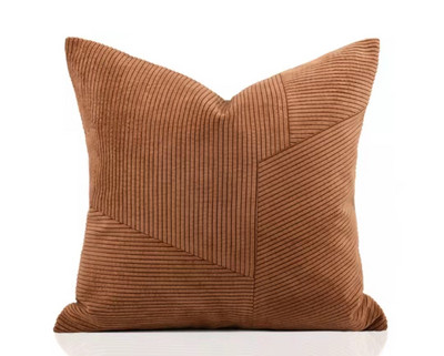 Moderna, jednostavna narančasta vrhunska prilagođena jastučnica, jastučnica, uređenje kućne vile