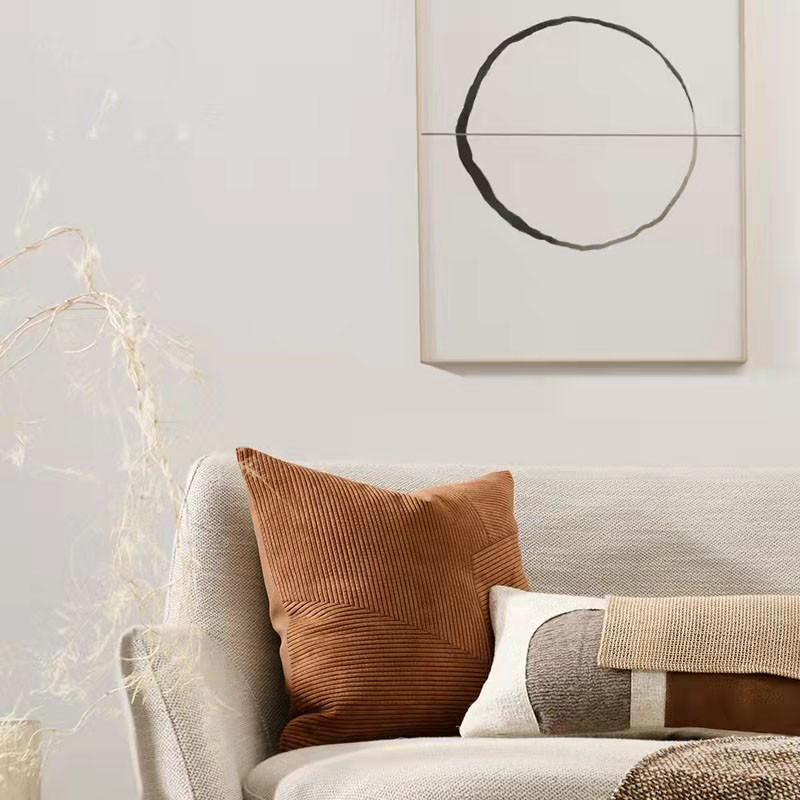 Moderna, jednostavna narančasta vrhunska prilagođena jastučnica, jastučnica, uređenje kućne vile