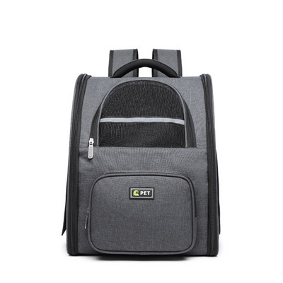 Kačių kuprinė Nešiojama kvėpuojanti šunų nešyklė Kelioninė naminių gyvūnėlių krepšys didesnėms katėms Mažiems šunims Sulankstoma naminių gyvūnėlių kuprinė Rankinė