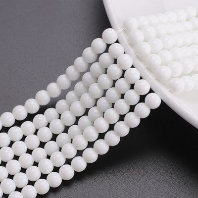 45Pcs/Lot 8mm Narukvice Perle Raznobojne Staklene Okrugle Sapcer Perle Za DIY Izradu Nakita Ogrlica Ručni rad Veleprodaja na veliko