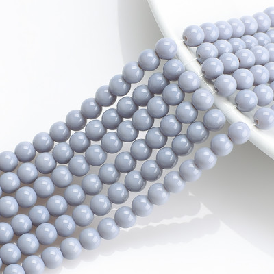 45Pcs/Lot 8mm Narukvice Perle Raznobojne Staklene Okrugle Sapcer Perle Za DIY Izradu Nakita Ogrlica Ručni rad Veleprodaja na veliko