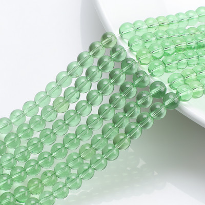 45Pcs/Lot 8mm Narukvice Perle Raznobojne Staklene Okrugle Sapcer Perle Za DIY Izradu Nakita Ogrlica Ručni rad Veleprodaja na veliko