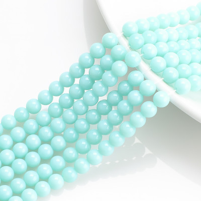 45Pcs/Lot 8mm Narukvice Perle Raznobojne Staklene Okrugle Sapcer Perle Za DIY Izradu Nakita Ogrlica Ručni rad Veleprodaja na veliko