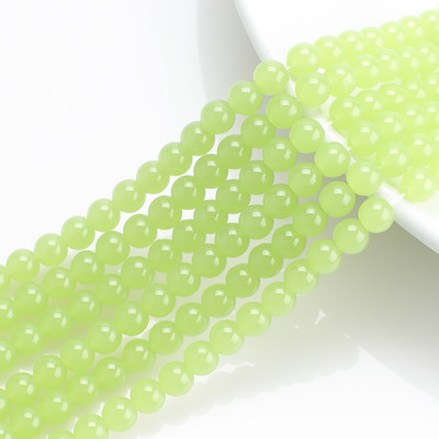 45Pcs/Lot 8mm Narukvice Perle Raznobojne Staklene Okrugle Sapcer Perle Za DIY Izradu Nakita Ogrlica Ručni rad Veleprodaja na veliko