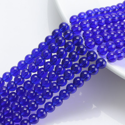 45Pcs/Lot 8mm Narukvice Perle Raznobojne Staklene Okrugle Sapcer Perle Za DIY Izradu Nakita Ogrlica Ručni rad Veleprodaja na veliko