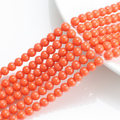 45Pcs/Lot 8mm Narukvice Perle Raznobojne Staklene Okrugle Sapcer Perle Za DIY Izradu Nakita Ogrlica Ručni rad Veleprodaja na veliko