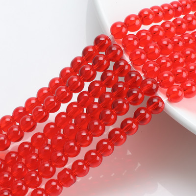 45Pcs/Lot 8mm Narukvice Perle Raznobojne Staklene Okrugle Sapcer Perle Za DIY Izradu Nakita Ogrlica Ručni rad Veleprodaja na veliko