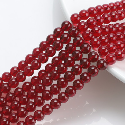 45Pcs/Lot 8mm Narukvice Perle Raznobojne Staklene Okrugle Sapcer Perle Za DIY Izradu Nakita Ogrlica Ručni rad Veleprodaja na veliko