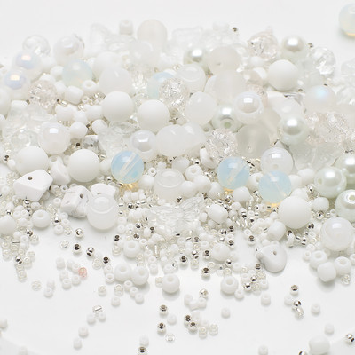 40g Μικτού μεγέθους Πολύχρωμες τσέχικες γυάλινες χάντρες σπόροι στρογγυλές χάντρες με τρύπες DIY βραχιόλι Γούρια Κολιέ χάντρες για την κατασκευή κοσμημάτων