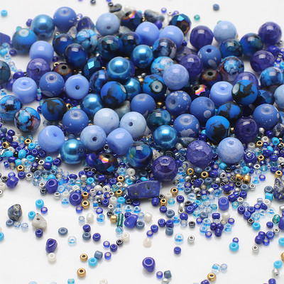 40g Μικτού μεγέθους Πολύχρωμες τσέχικες γυάλινες χάντρες σπόροι στρογγυλές χάντρες με τρύπες DIY βραχιόλι Γούρια Κολιέ χάντρες για την κατασκευή κοσμημάτων